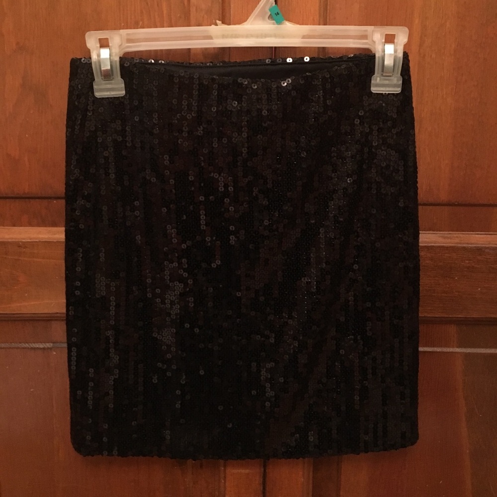 Sequin Pencil Skirt